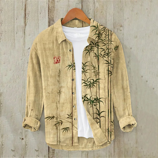 Fitzwear Japanese Bamboo Minimal Linen Shirt